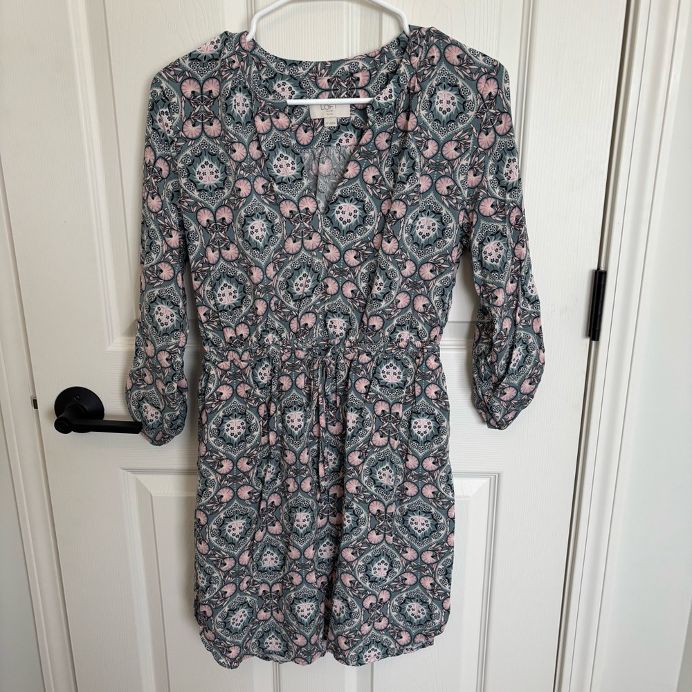 Floral Patterned Women's Dress SP